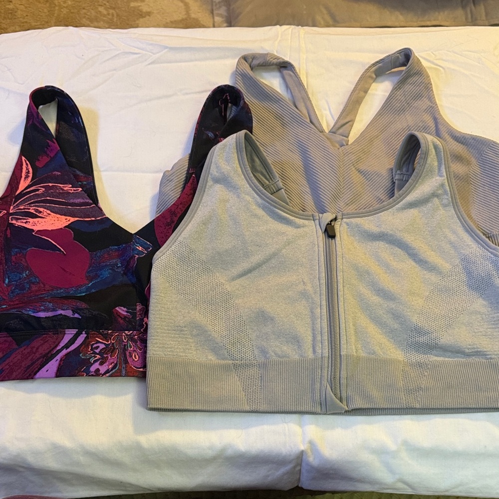 All in motion size XXLGray Sports BraS